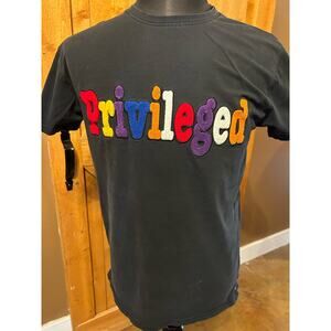 Men's Large Privileged Colorful Fuzzy Hipster Hip-Hop Longline